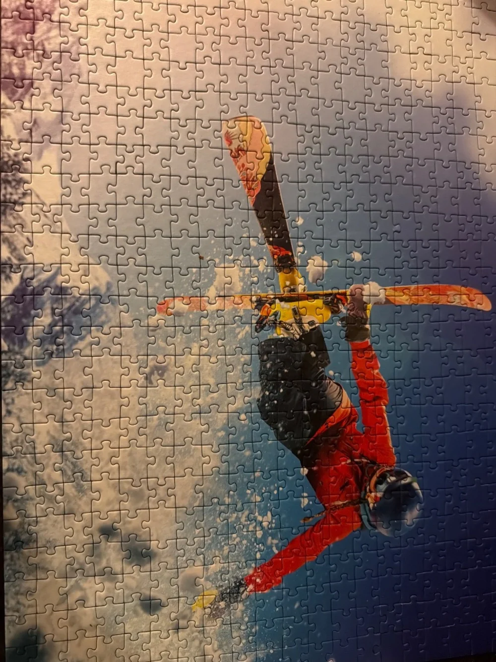 Trefl skiing moguls jigsaw puzzle